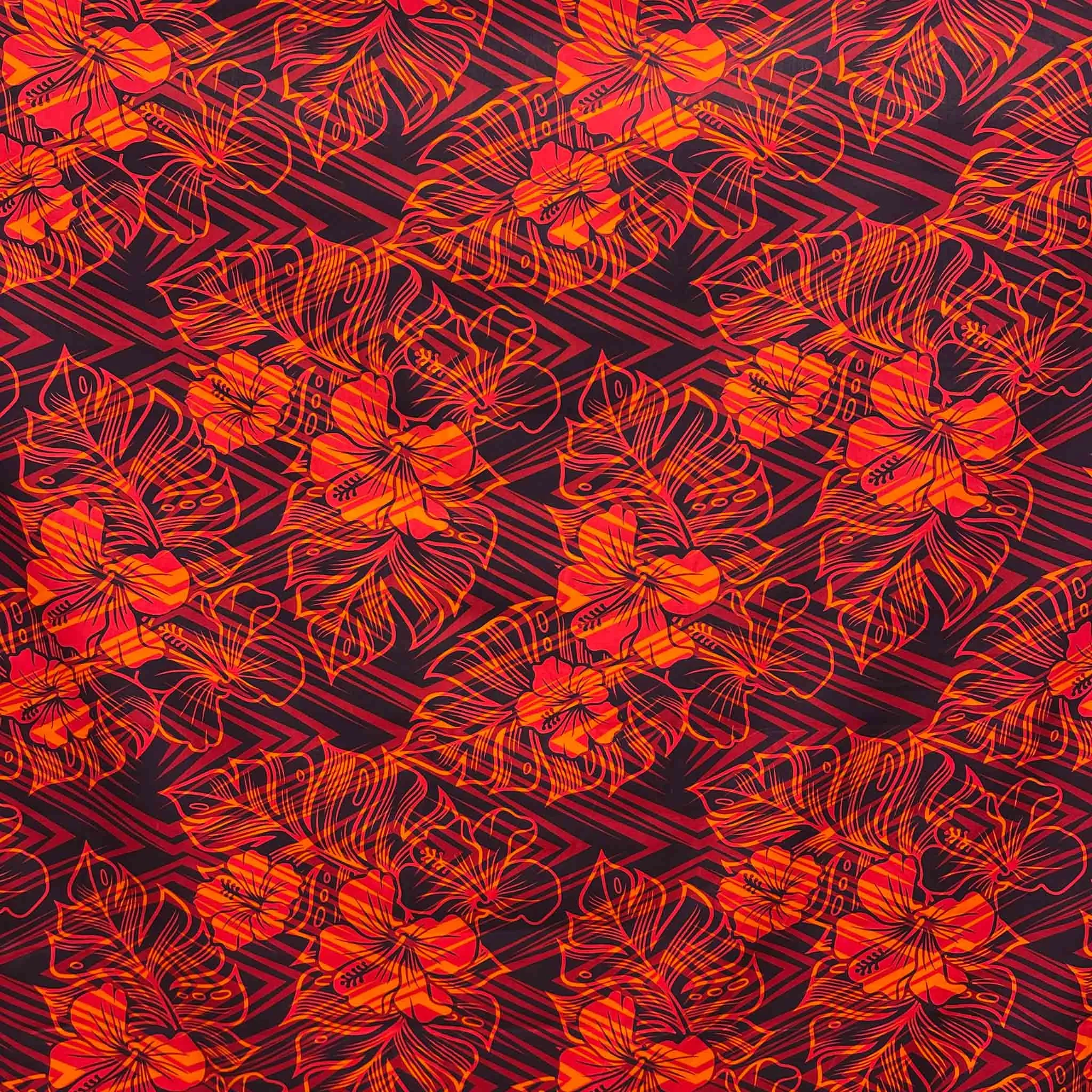 44" Cotton C11 Red Phoenix