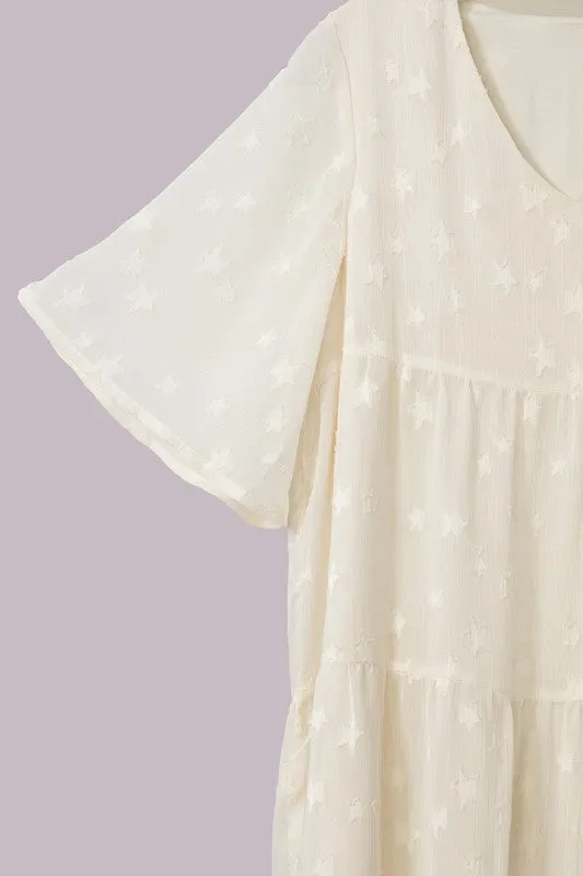 A-Line Tiered Dress