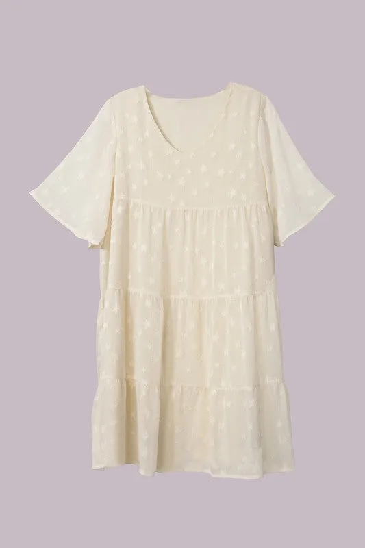 A-Line Tiered Dress
