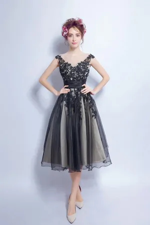 Anneprom A-line Bateau Short Prom Drsess Juniors Homecoming Dresses APH0093
