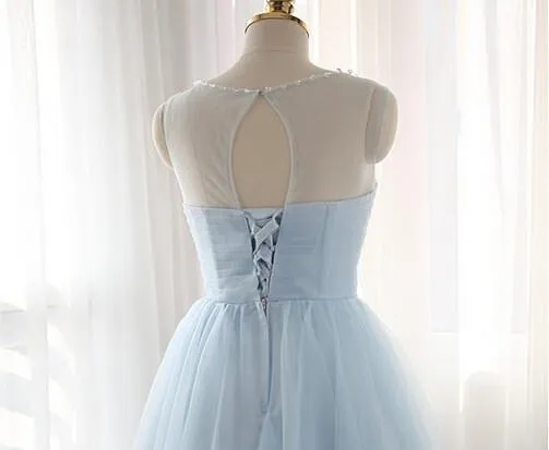 Anneprom Charming Tulle Short Prom Dresses Homecoming Dresses APH0019