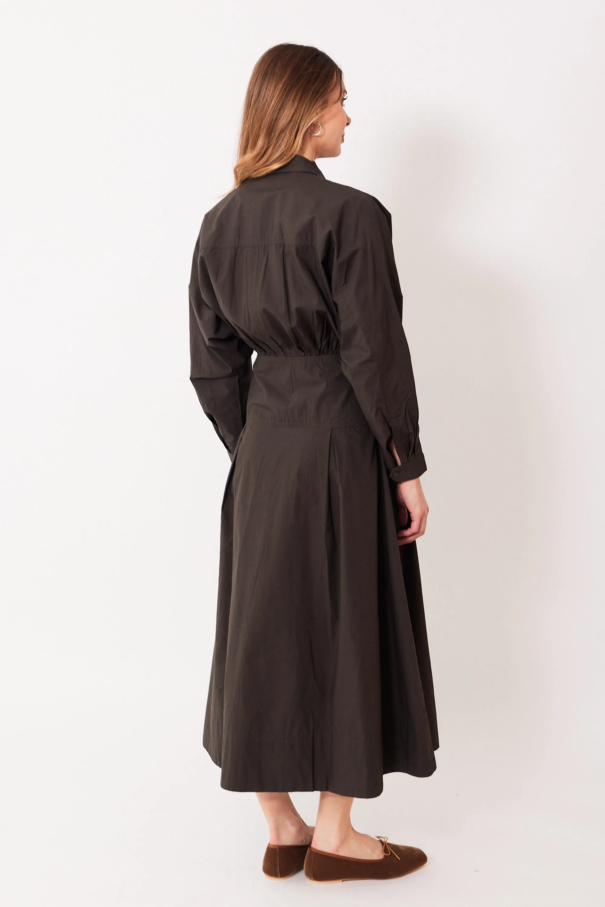 Apiece Apart Pietra Maxi Shirt Dress