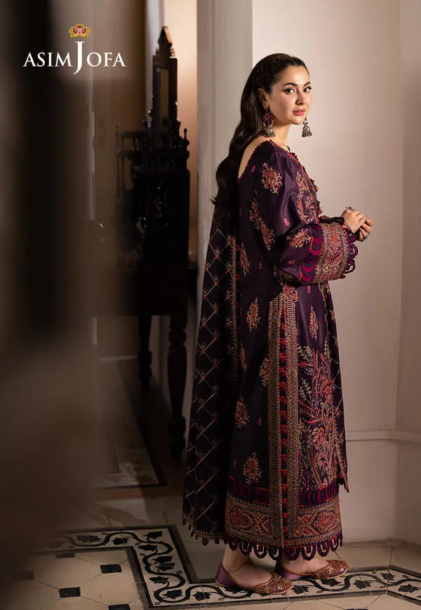Asim Jofa | Pashmina | Embroidered Twill | AJKI-02