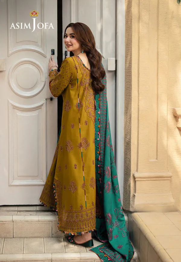 Asim Jofa | Pashmina | Embroidered Twill | AJKI-04