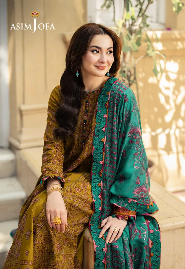 Asim Jofa | Pashmina | Embroidered Twill | AJKI-04