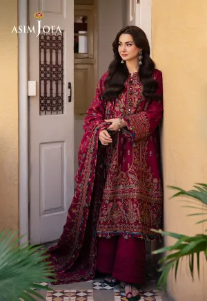 Asim Jofa | Pashmina | Embroidered Twill | AJKI-10