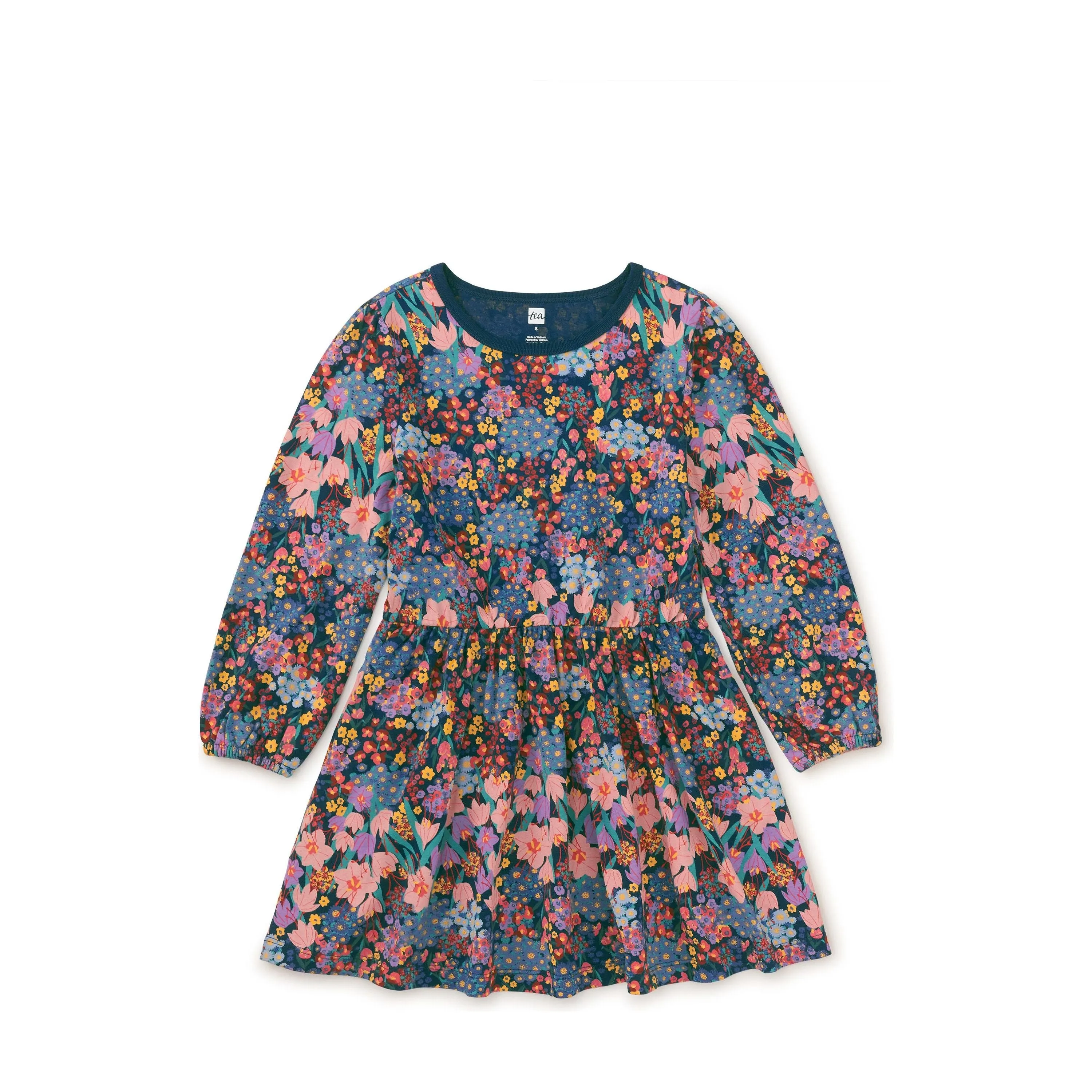 Blouson Sleeve Pocket Dress - Saffron