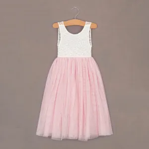 Bohemian Classic Dress - Baby Pink