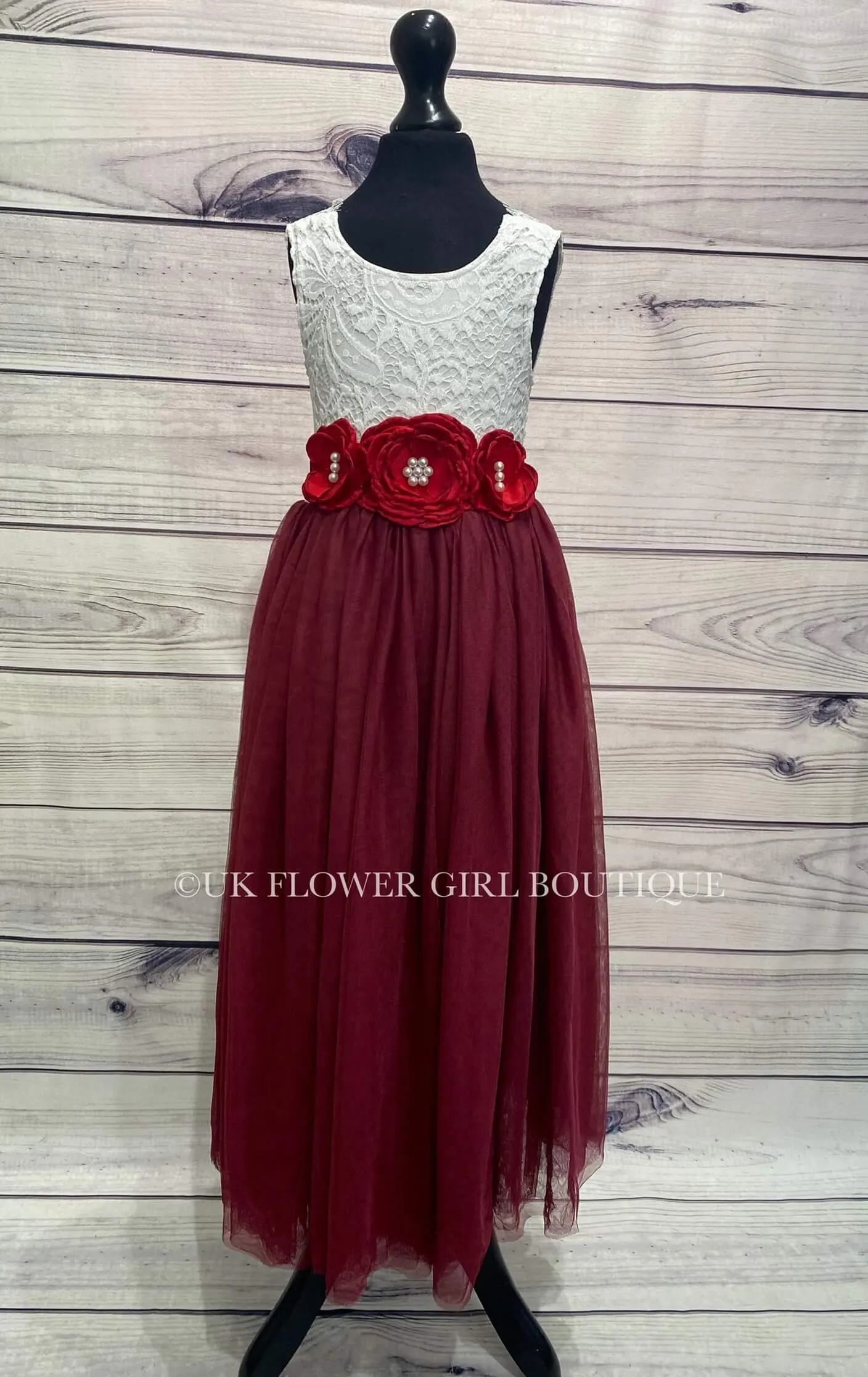 Bohemian Classic Dress - Wine