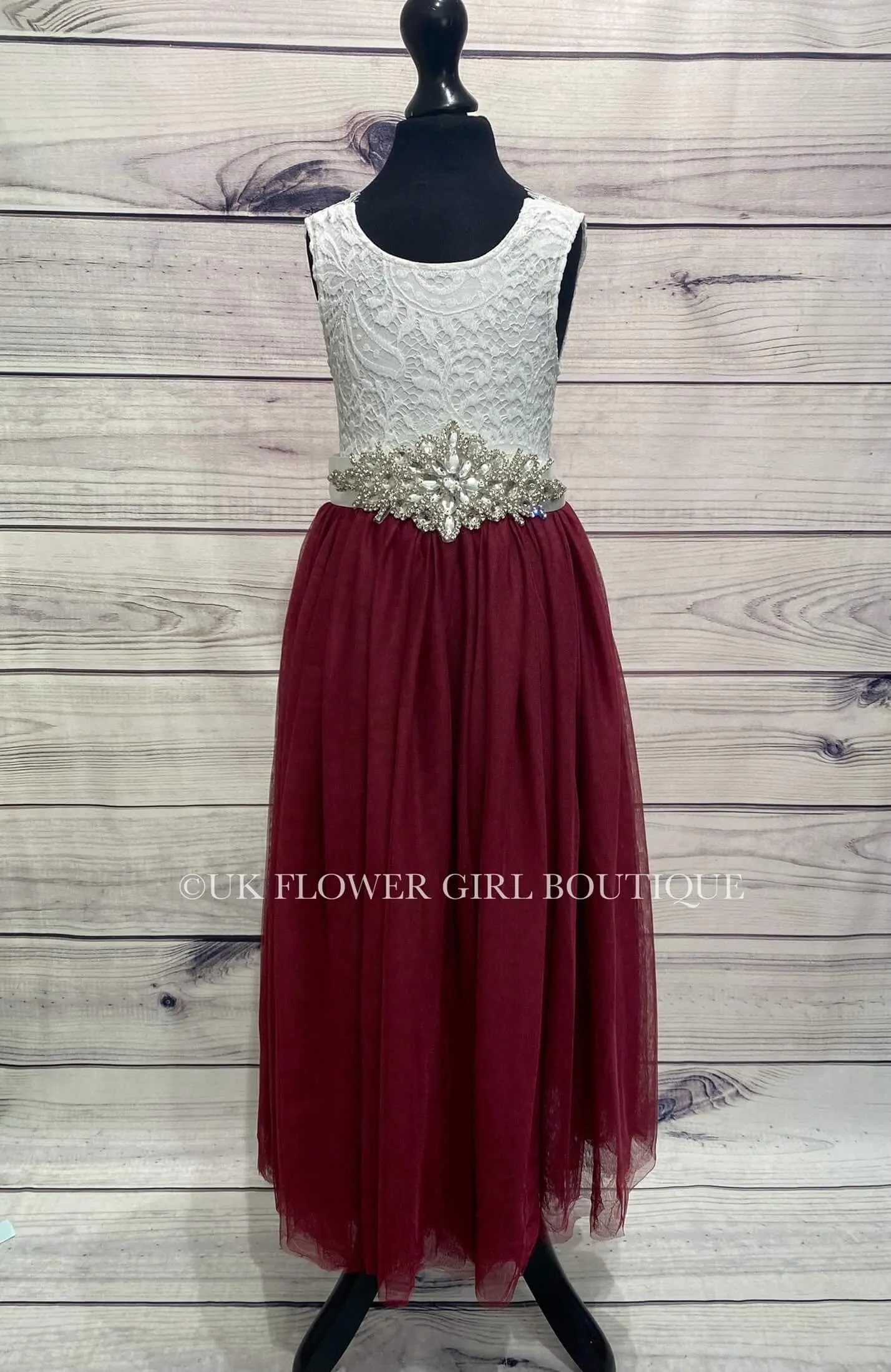 Bohemian Classic Dress - Wine