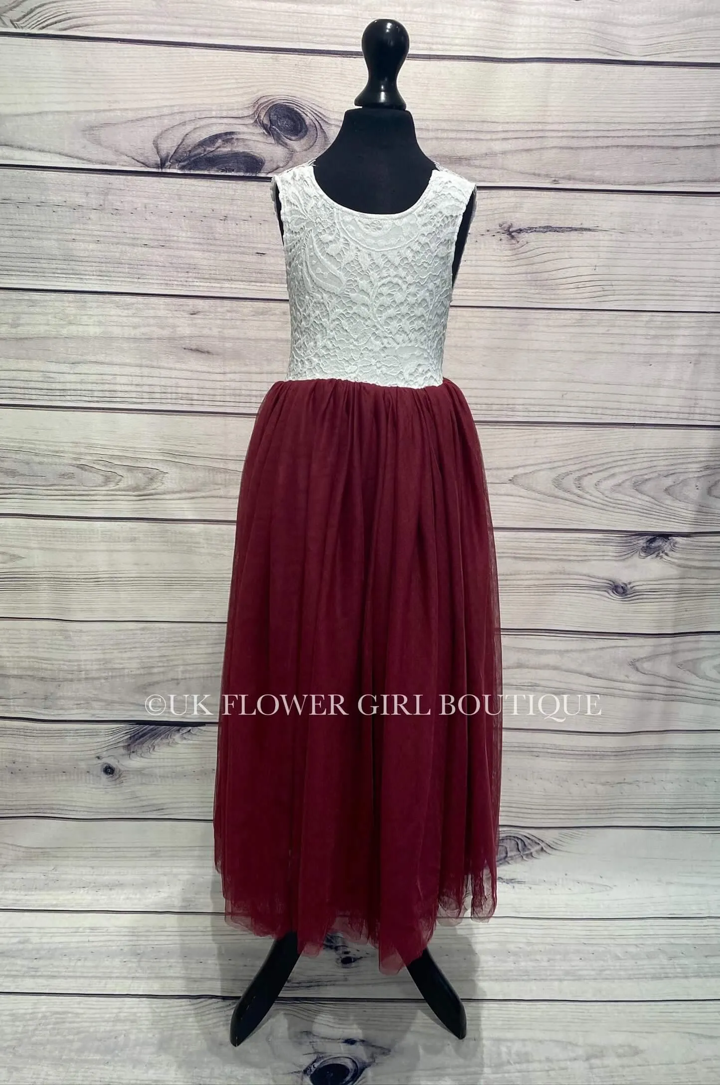 Bohemian Classic Dress - Wine