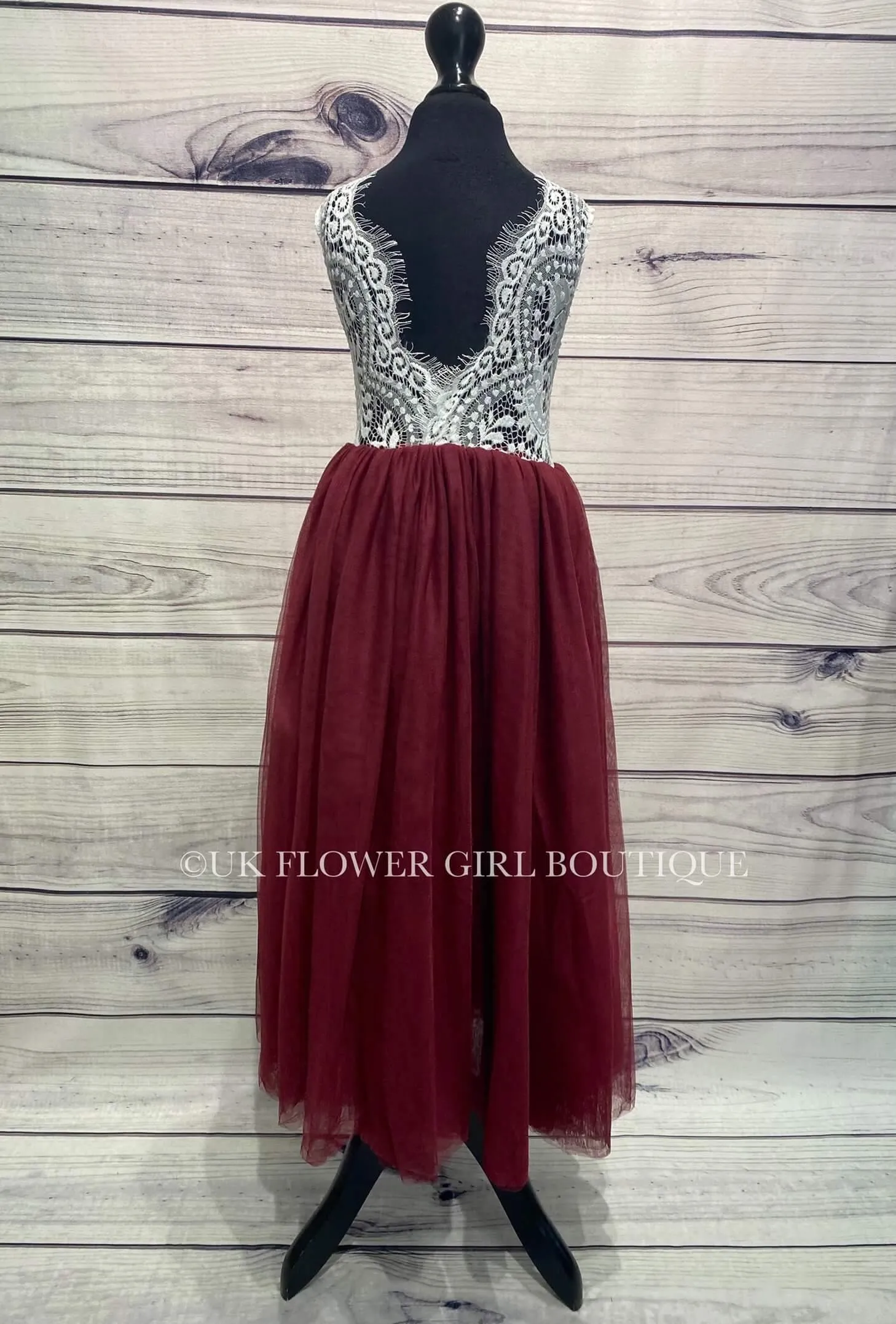 Bohemian Classic Dress - Wine