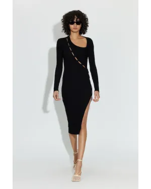 Capri Slit Midi Dress