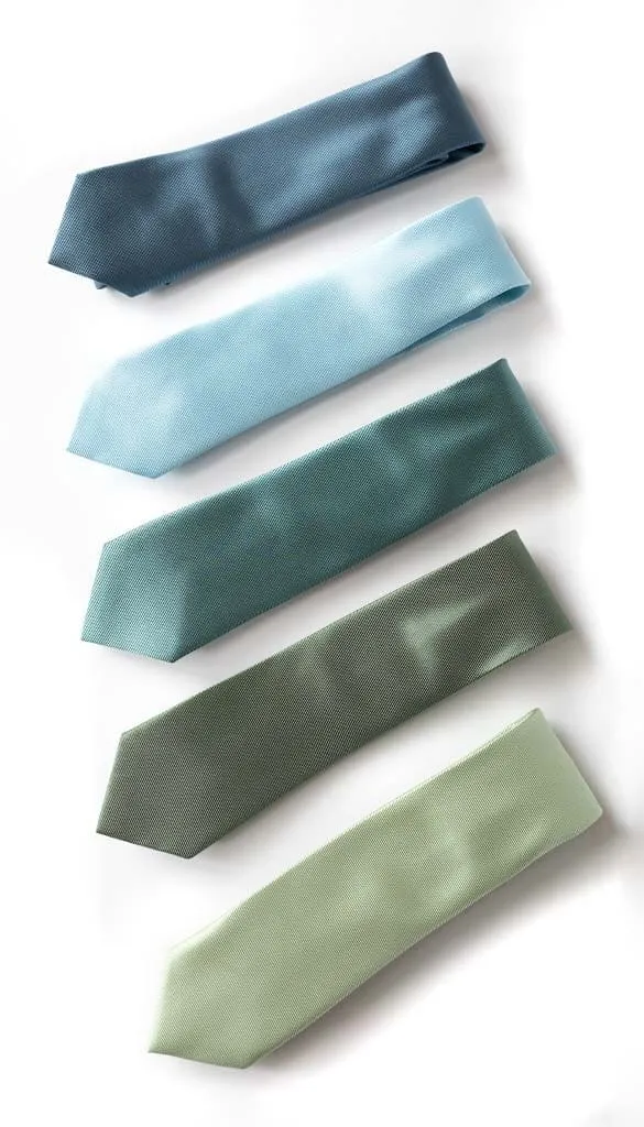 Coordinating Solid Ties