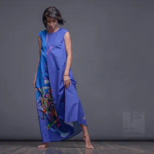 Dress "Atlantis" model "CC" Cerulean Cosmic
