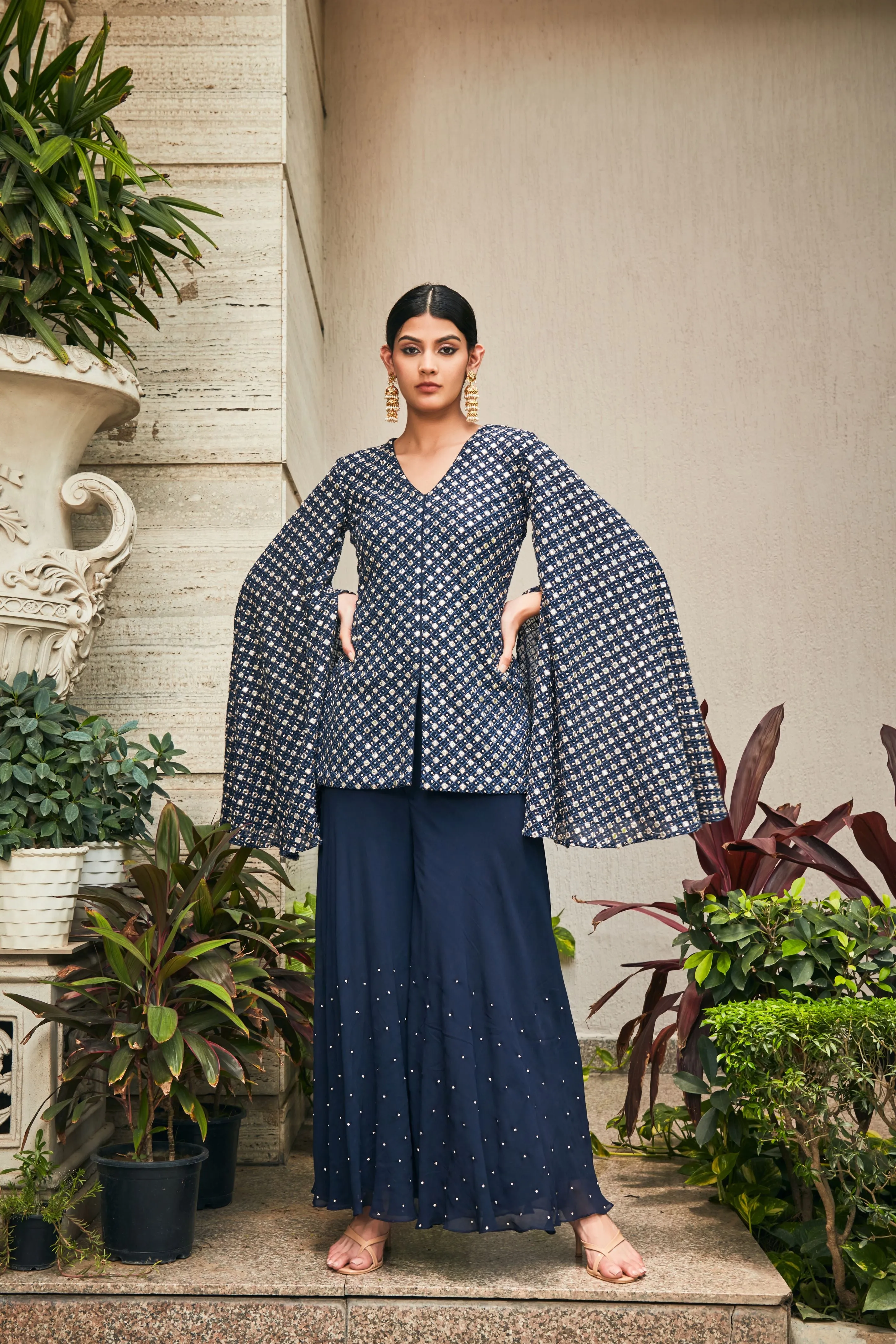 Ednita Tunic with Flared Pants