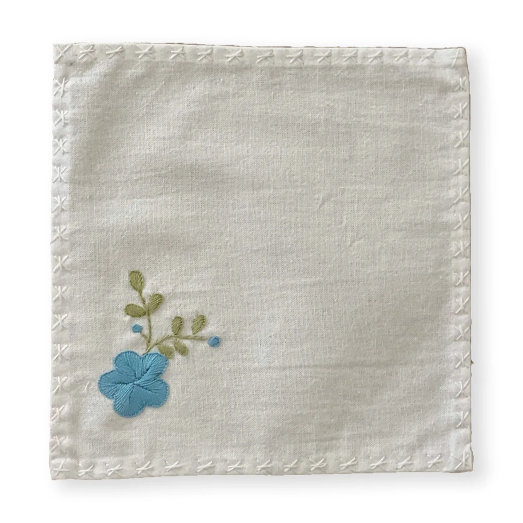 Embroidered Cocktail Napkin