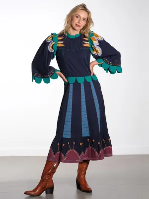 Embroidered Cotton Dress