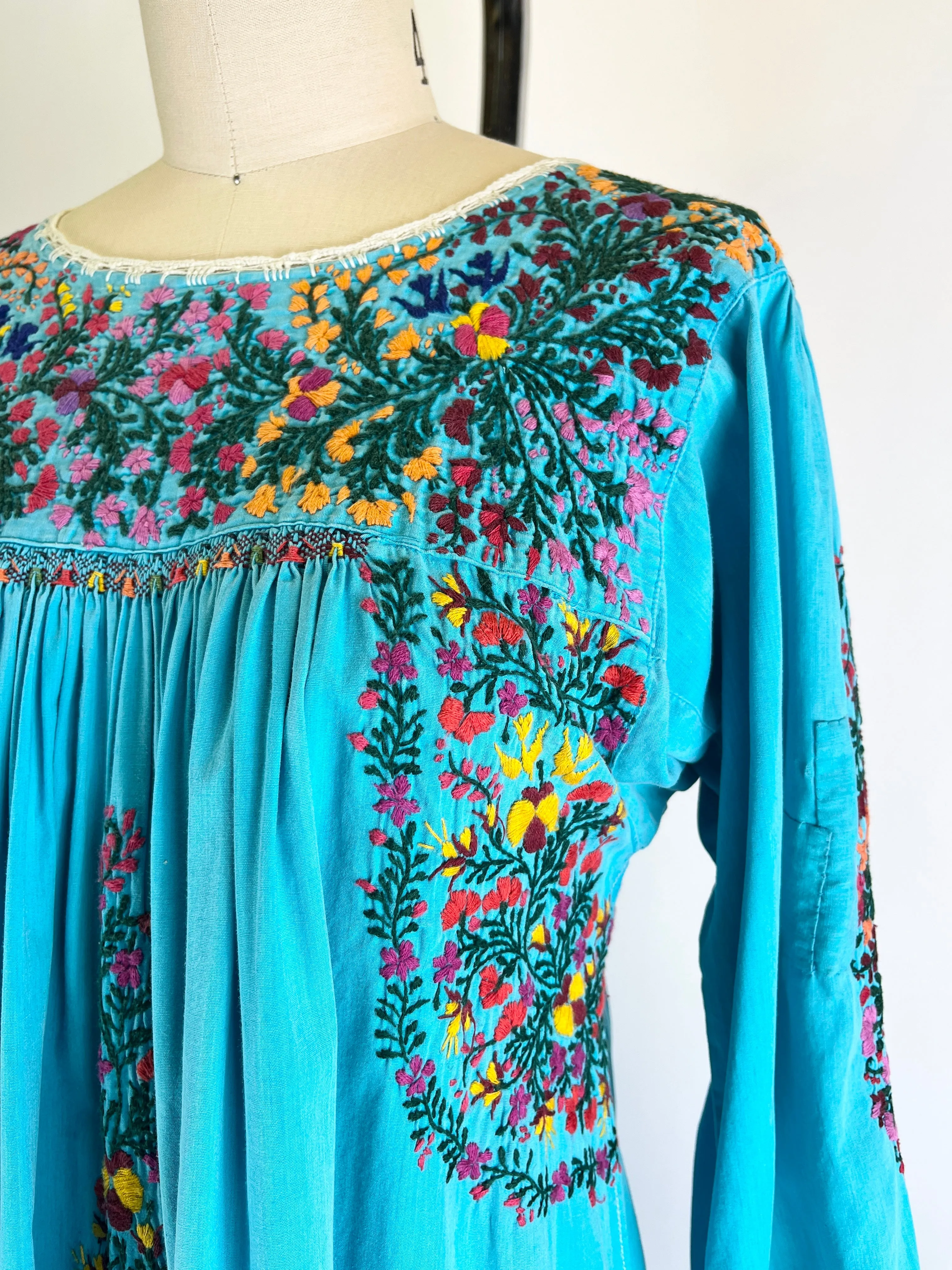 Embroidered Maxi Dress