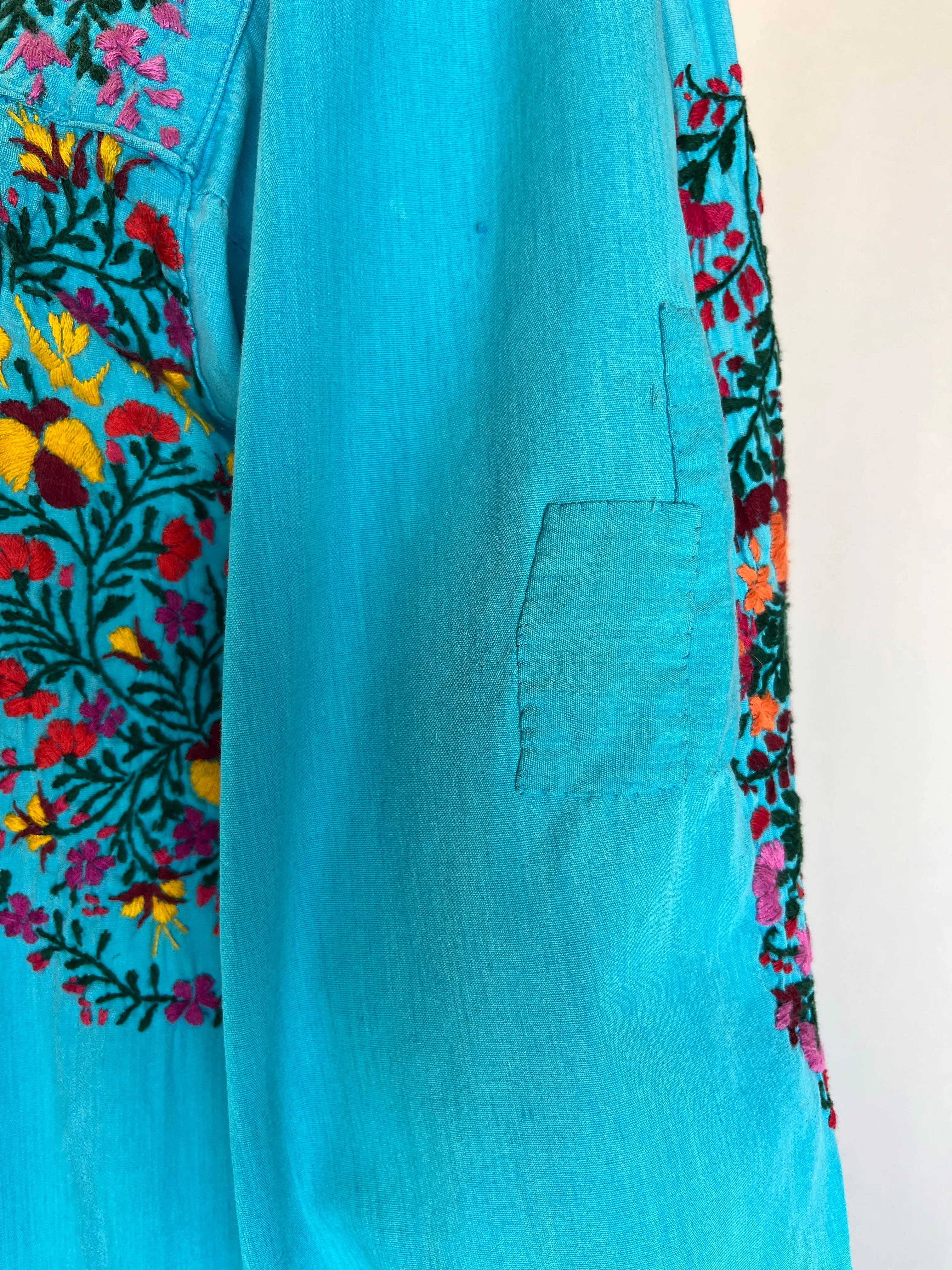 Embroidered Maxi Dress