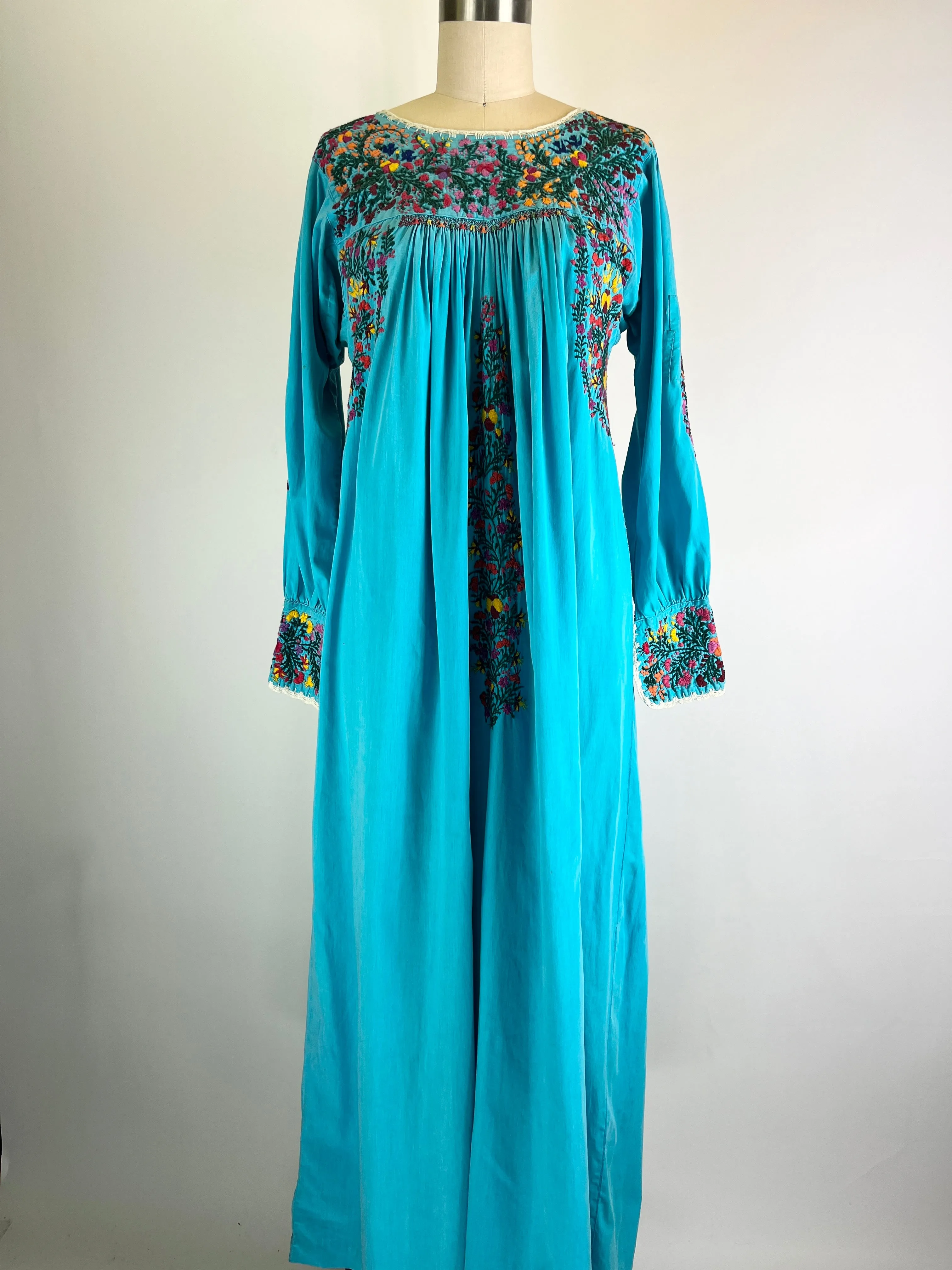 Embroidered Maxi Dress