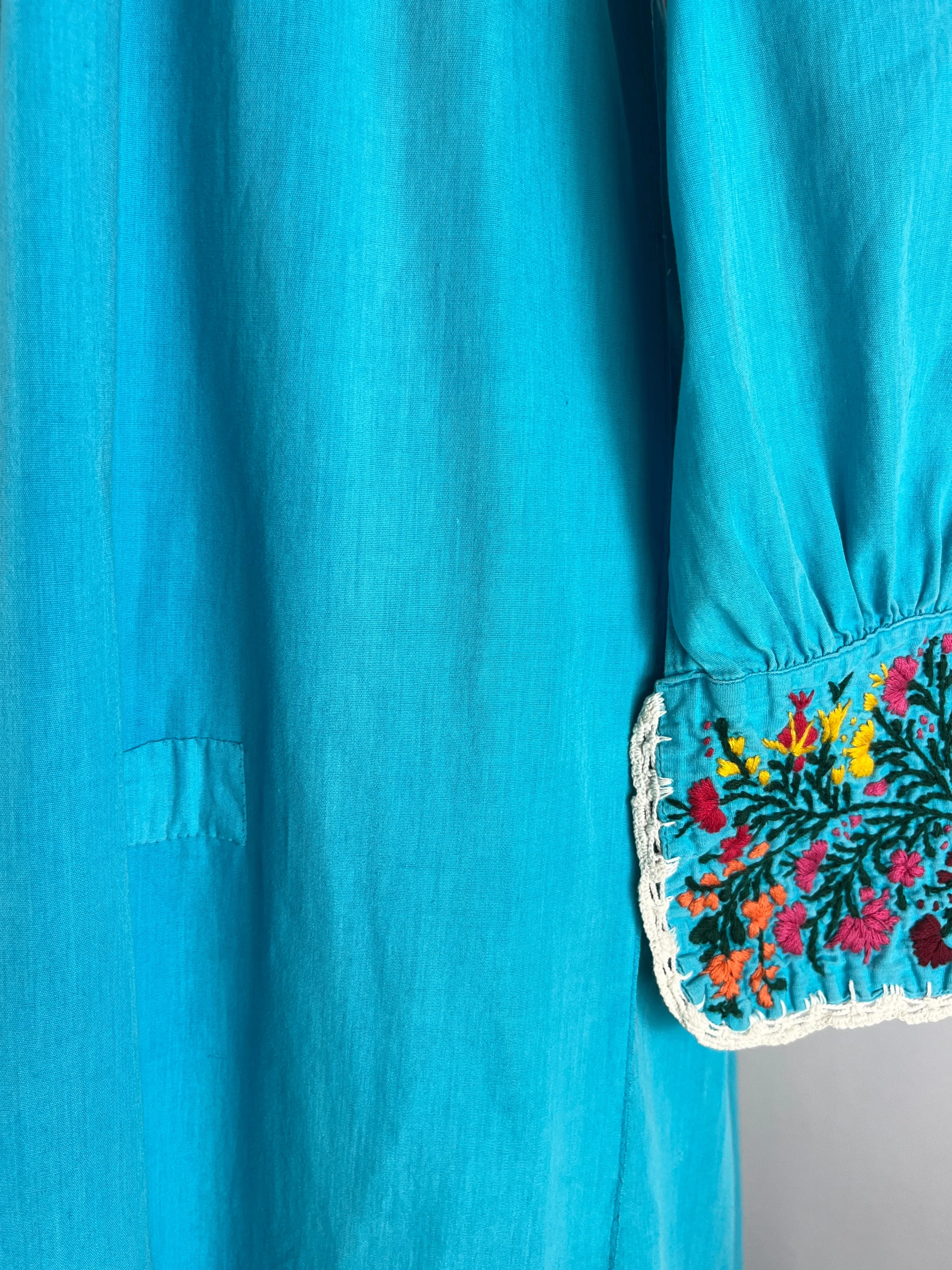 Embroidered Maxi Dress