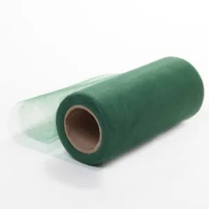 Emerald Green Tulle Fabric