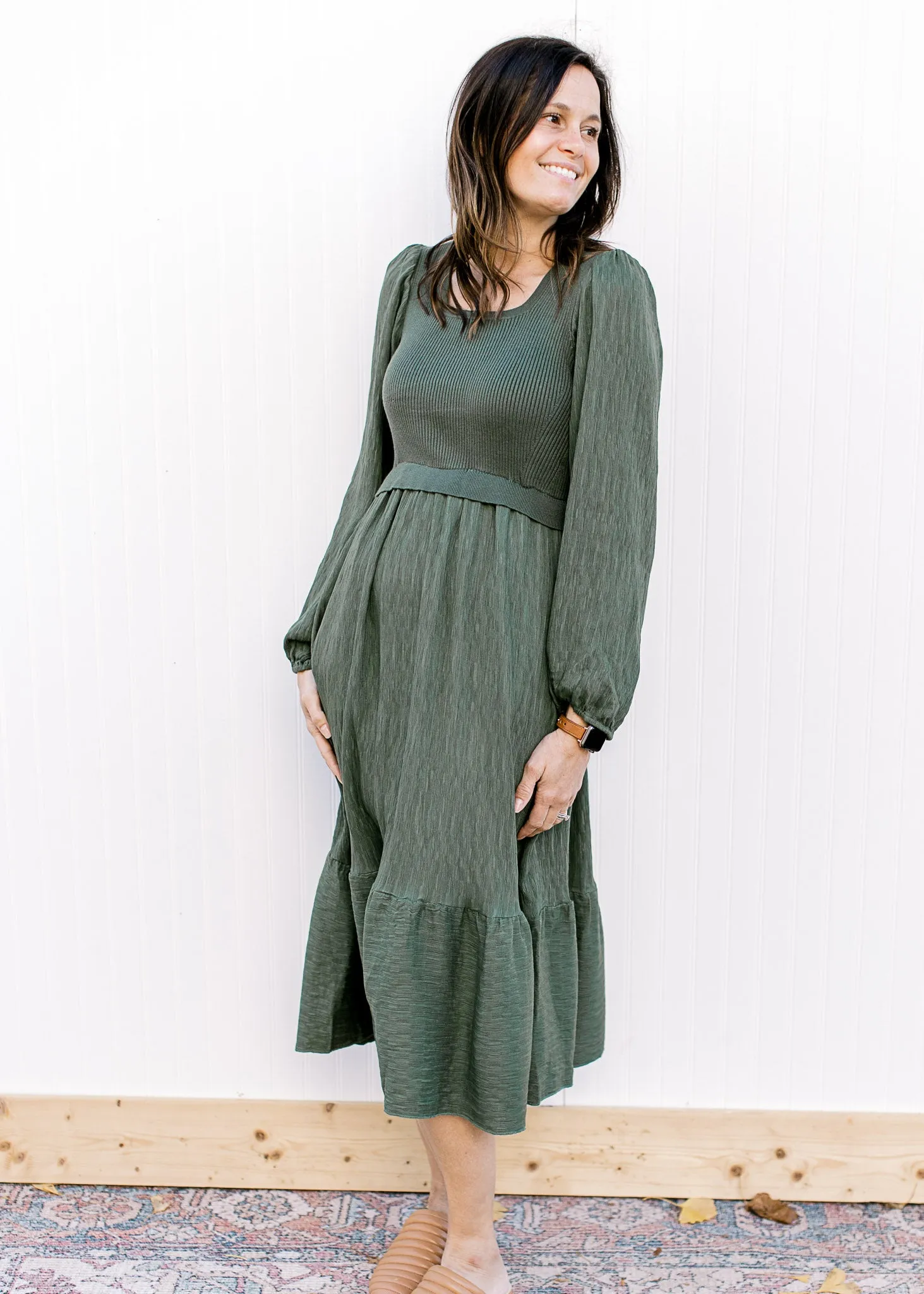 Evergreen Sweater Dress B