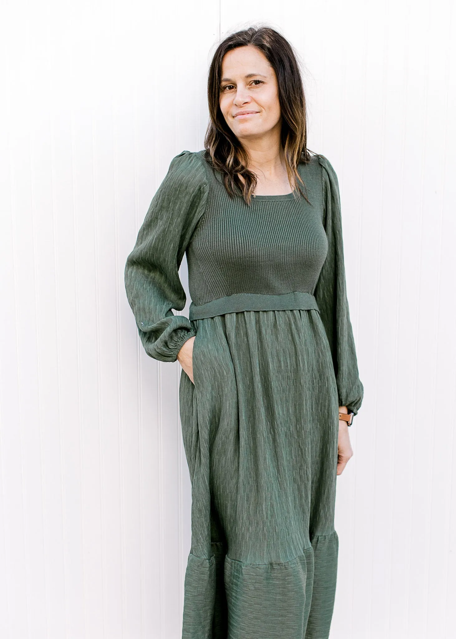 Evergreen Sweater Dress B