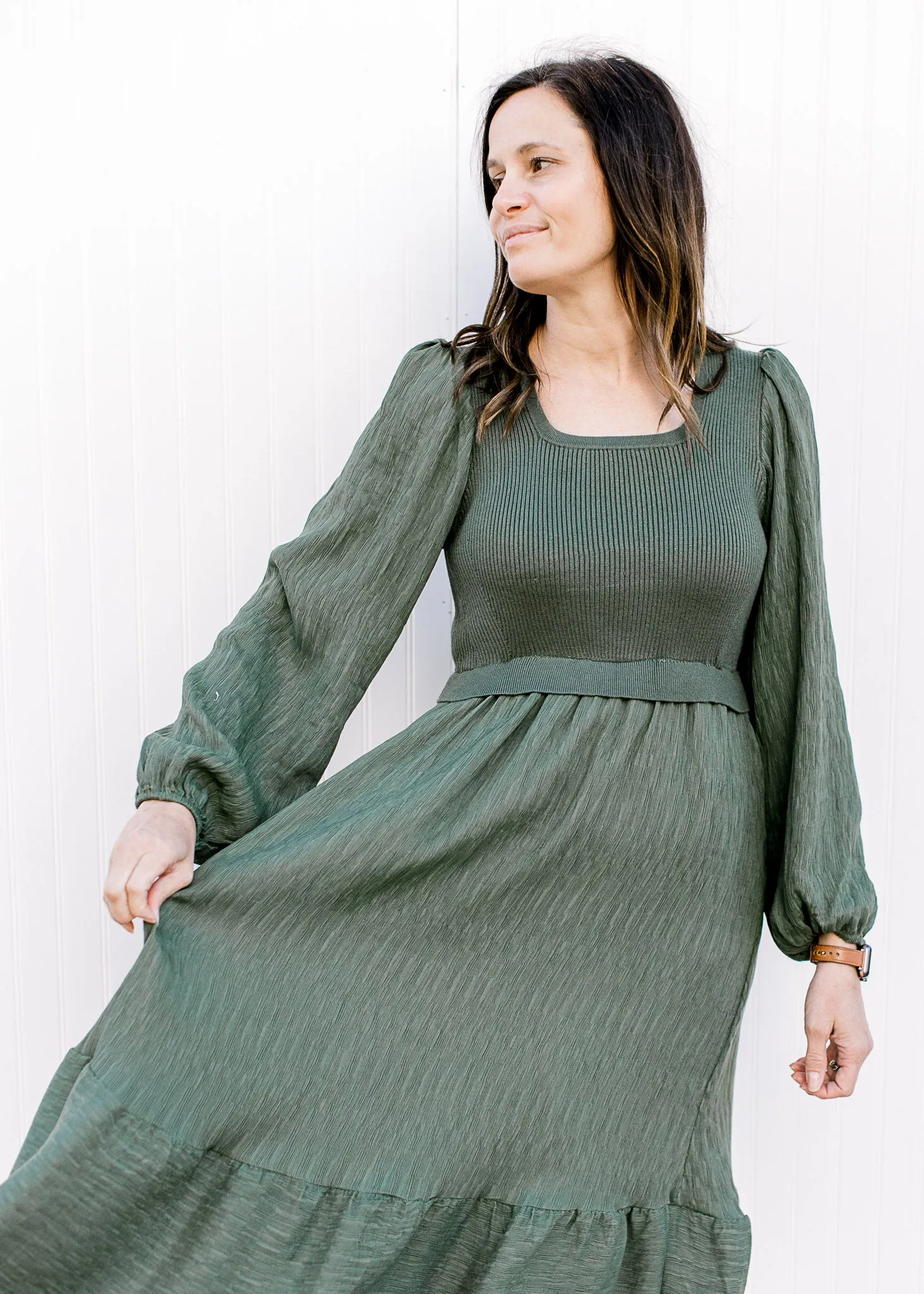 Evergreen Sweater Dress B