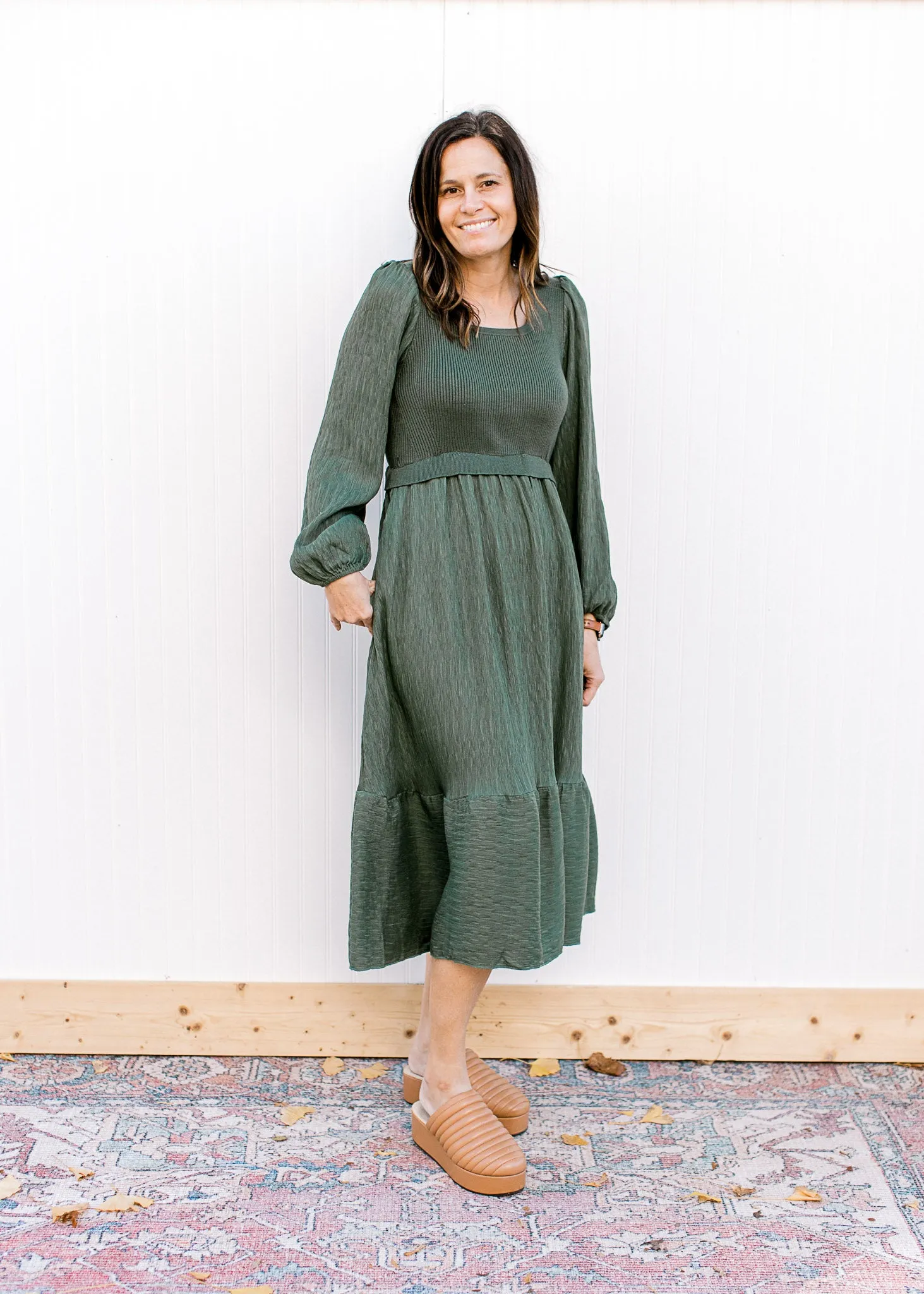 Evergreen Sweater Dress B