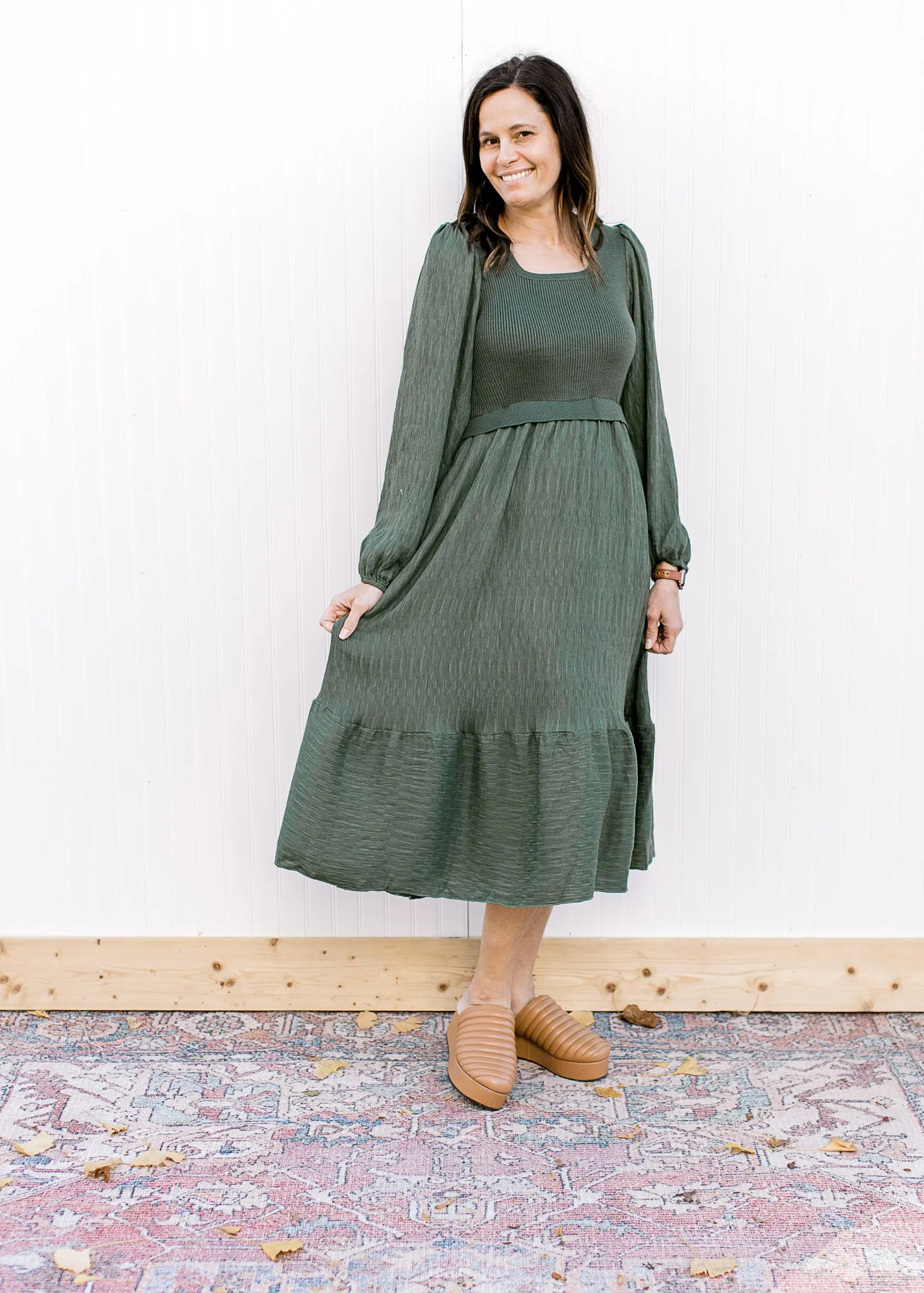 Evergreen Sweater Dress B