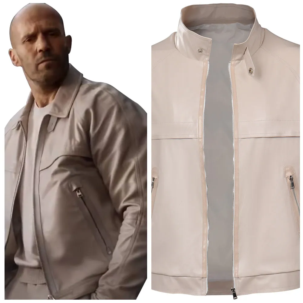 Fast X Deckard Shaw Cosplay Costume Coat  Halloween Carnival Party Suit
