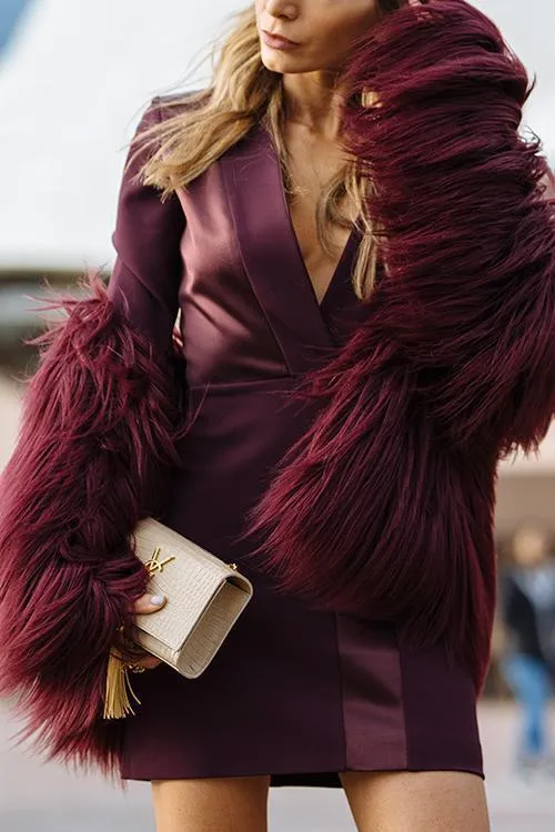 Faux Fur Coat