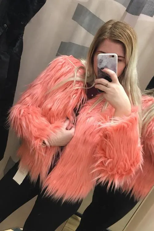 Faux Fur Coat