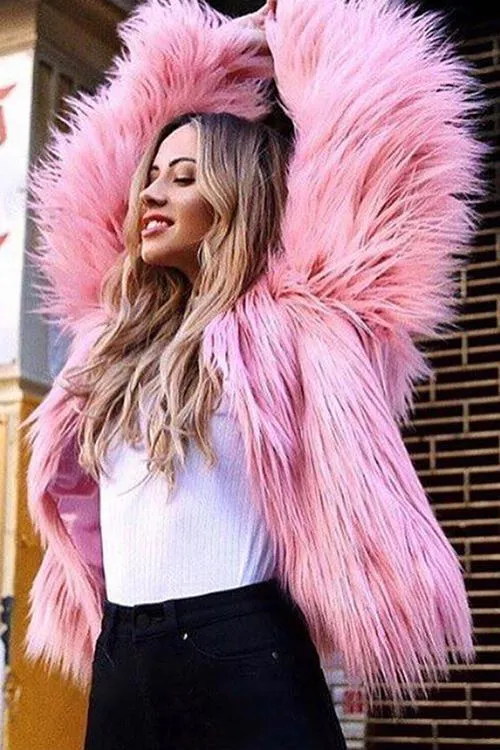 Faux Fur Coat
