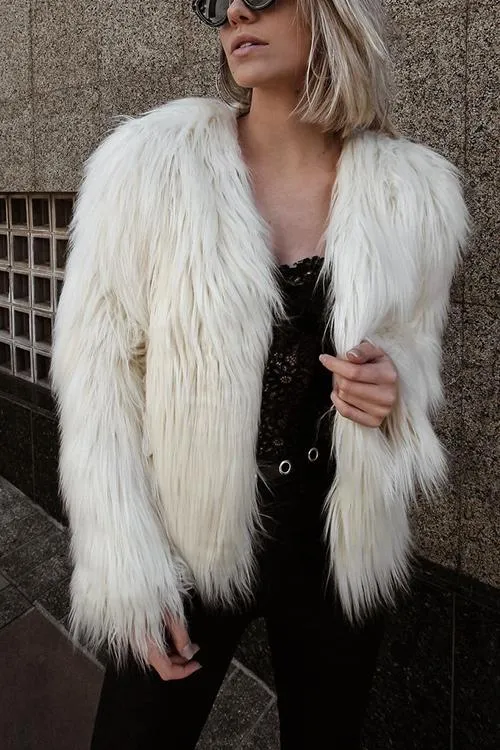Faux Fur Coat