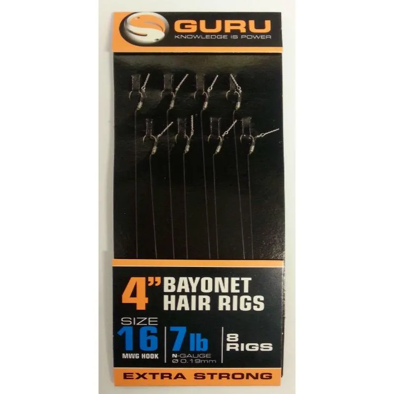 Guru Ready Rigs with Bayonets