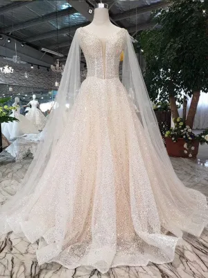 Handmade beach bridal dress wedding gowns