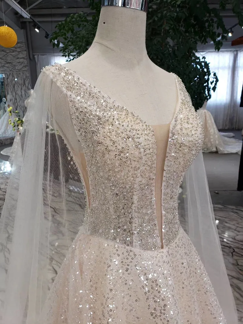 Handmade beach bridal dress wedding gowns