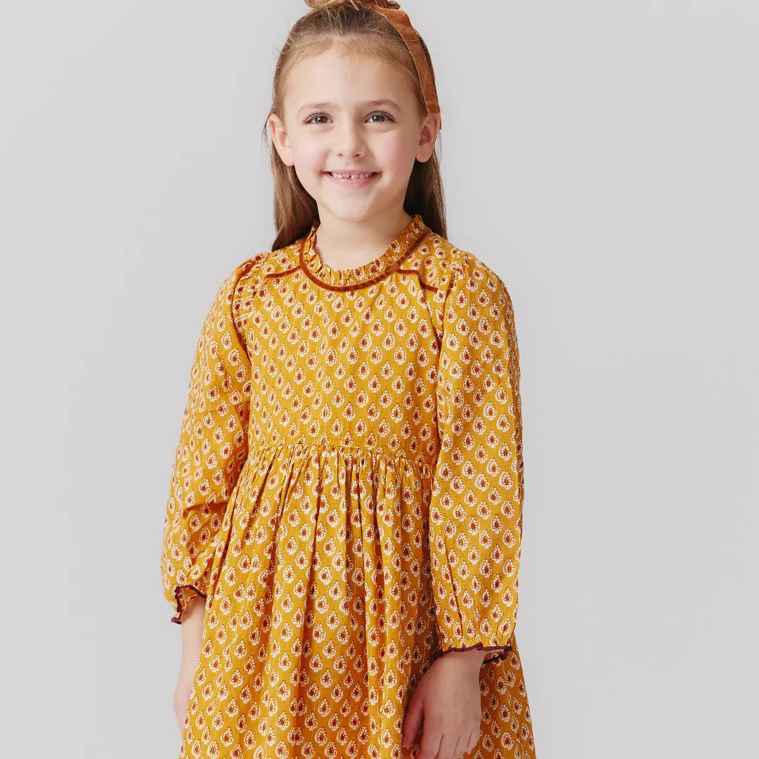 Inca Gold Tear Drop Charlie Dress