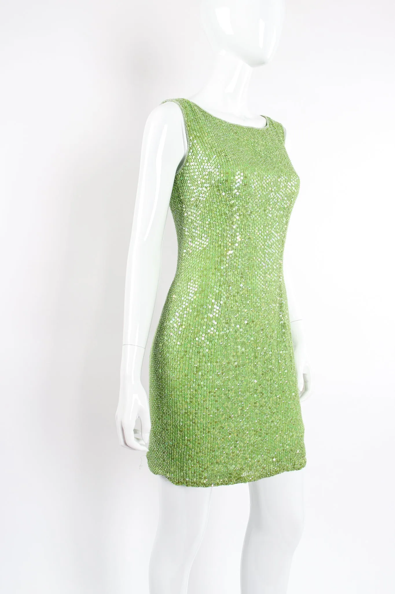 Iridescent Sequin Cocktail Sheath