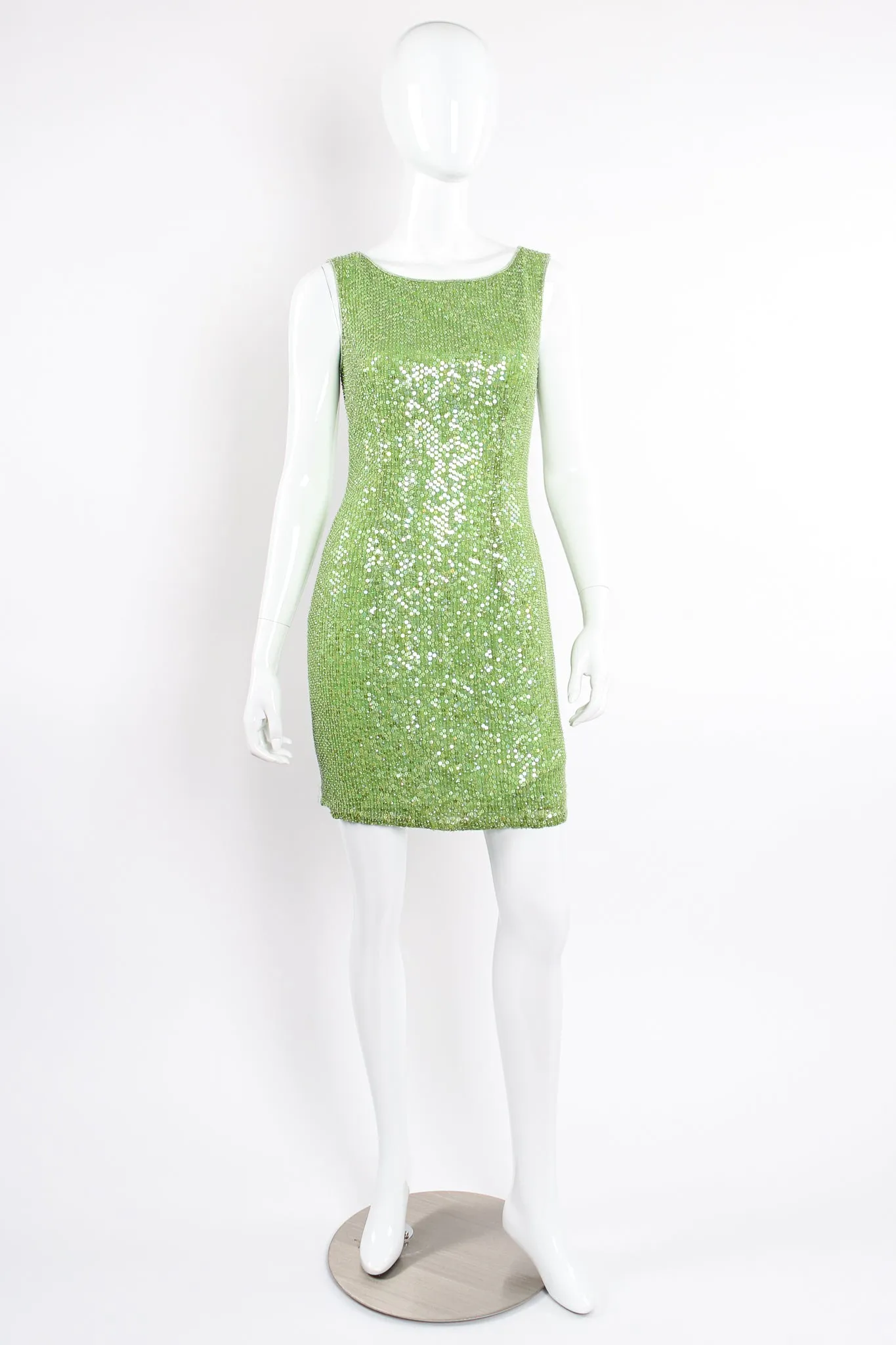 Iridescent Sequin Cocktail Sheath