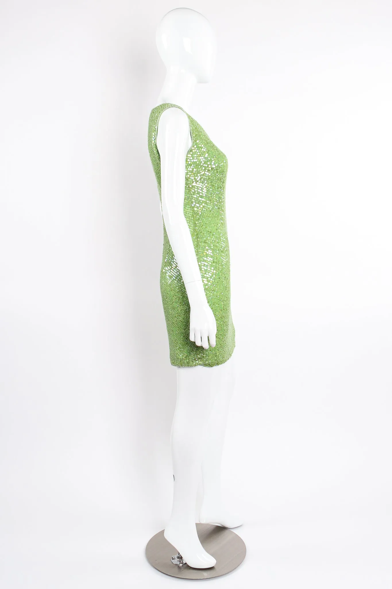Iridescent Sequin Cocktail Sheath