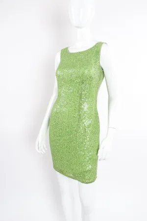 Iridescent Sequin Cocktail Sheath