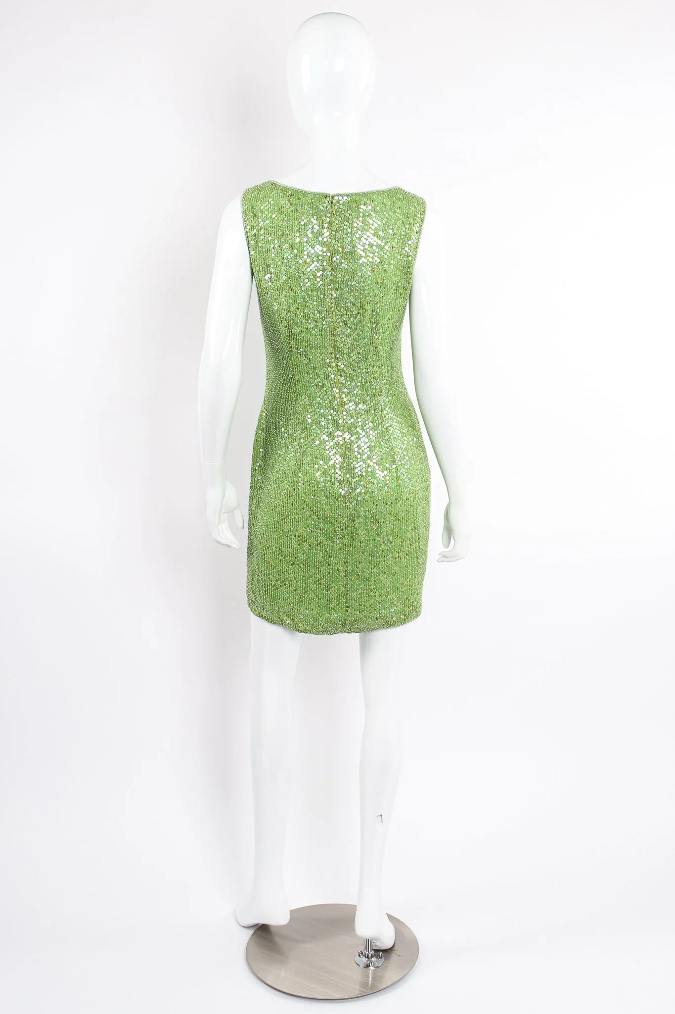 Iridescent Sequin Cocktail Sheath