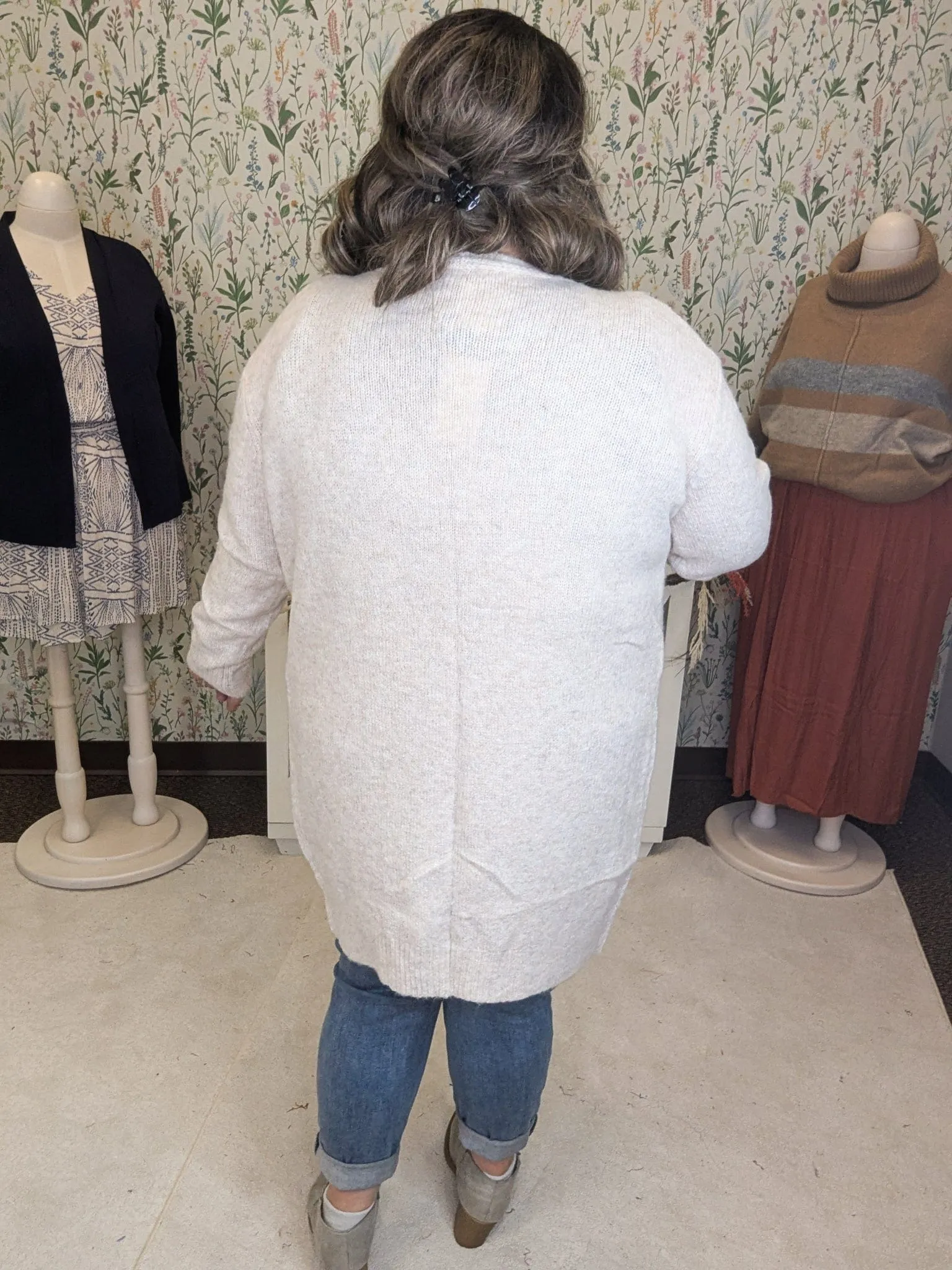Kensington Cozy Sweater Cardigan w/Pockets (7 Colors)