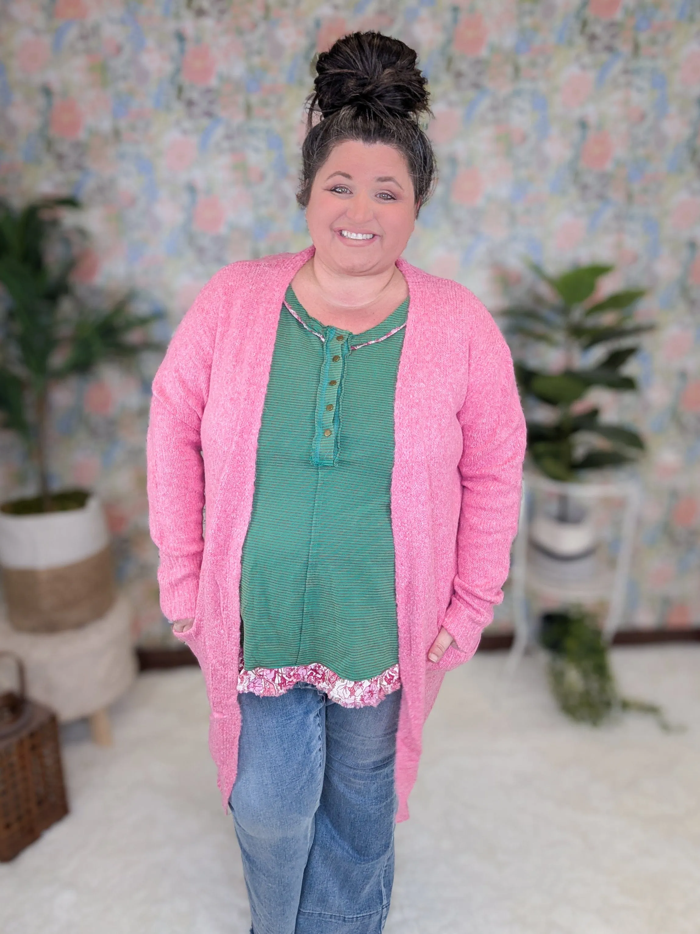 Kensington Cozy Sweater Cardigan w/Pockets (7 Colors)
