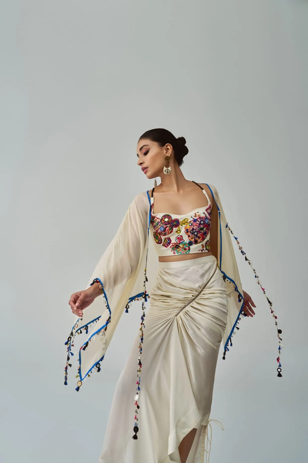 Kesha Blouse, Skirt & Cape