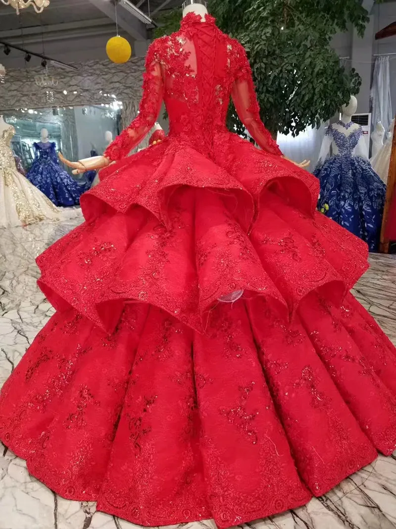 Lace up back rose wedding party dresses pleat